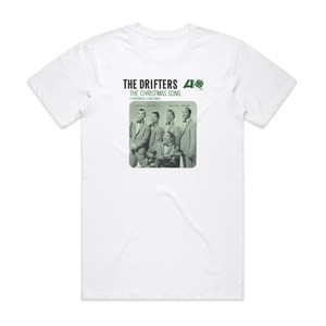 The Drifters I Remember Christmas Album Cover T-Shirt White The Drifters I Remember Christmas Album Cover T-Shirt White