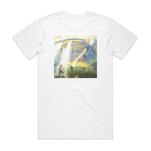 The Mountain Goats In League With Dragons Album Cover T-Shirt White