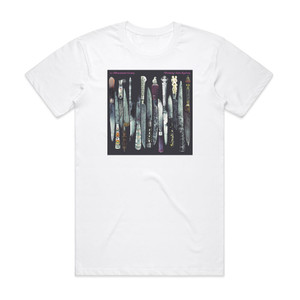 The Mountain Goats Getting Into Knives Album Cover T-Shirt White The Mountain Goats Getting Into Knives Album Cover T-Shirt White