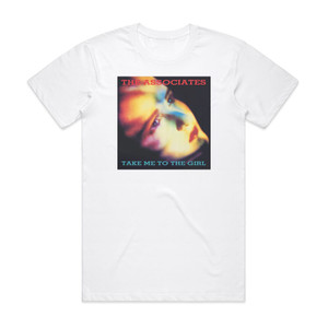 The Associates Take Me To The Girl Album Cover T-Shirt White The Associates Take Me To The Girl Album Cover T-Shirt White