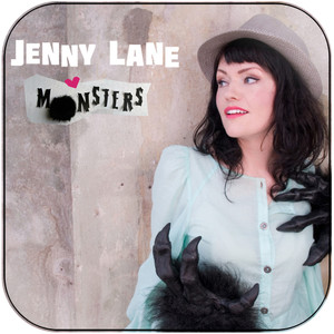Jenny Lane Monsters Album Cover Sticker Jenny Lane Monsters Album Cover Sticker