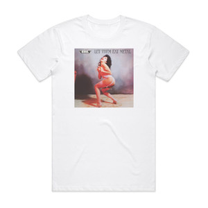 The Rods Let Them Eat Metal Album Cover T-Shirt White The Rods Let Them Eat Metal Album Cover T-Shirt White
