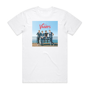 The Vamps Meet The Vamps Deluxe Version 2 Album Cover T-Shirt White The Vamps Meet The Vamps Deluxe Version 2 Album Cover T-Shirt White