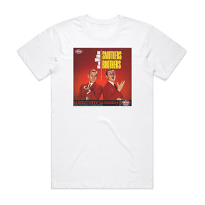 The Smothers Brothers The Two Sides Of The Smothers Brothers Album Cover T-Shirt White