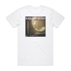 The Gathering Black Light District Album Cover T-Shirt White The Gathering Black Light District Album Cover T-Shirt White