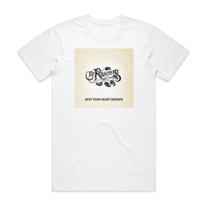 The Rasmus Keep Your Heart Broken Album Cover T-Shirt White The Rasmus Keep Your Heart Broken Album Cover T-Shirt White