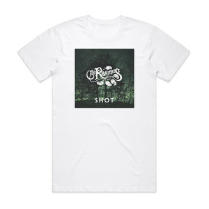 The Rasmus Shot 1 Album Cover T-Shirt White The Rasmus Shot 1 Album Cover T-Shirt White