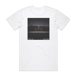 The Score Carry On Album Cover T-Shirt White The Score Carry On Album Cover T-Shirt White