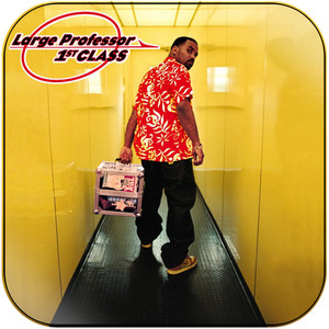Large Professor 1St Class Album Cover Sticker Large Professor 1St Class Album Cover Sticker
