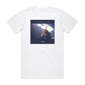Tigers Jaw Hum Album Cover T-Shirt White Tigers Jaw Hum Album Cover T-Shirt White