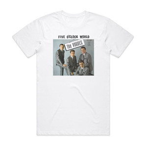 The Vogues Five Oclock World Album Cover T-Shirt White The Vogues Five Oclock World Album Cover T-Shirt White
