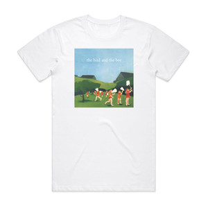 The Bird and the Bee The Bird And The Bee Album Cover T-Shirt White The Bird and the Bee The Bird And The Bee Album Cover T-Shirt White