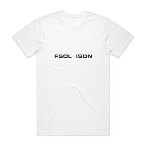 The Future Sound of London Isdn 1 Album Cover T-Shirt White The Future Sound of London Isdn 1 Album Cover T-Shirt White