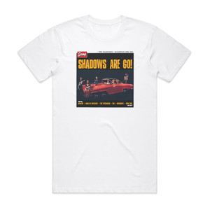 The Shadows Shadows Are Go Album Cover T-Shirt White