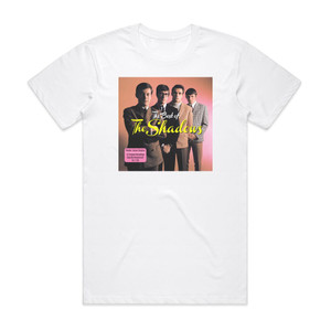 The Shadows The Best Of The Shadows 1 Album Cover T-Shirt White The Shadows The Best Of The Shadows 1 Album Cover T-Shirt White