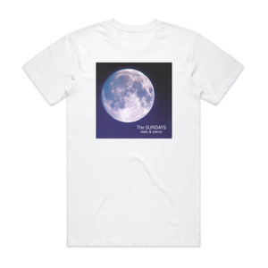 The Sundays Static Silence Album Cover T-Shirt White The Sundays Static Silence Album Cover T-Shirt White