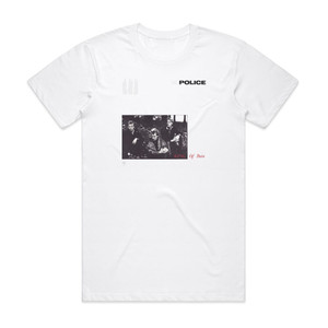 The Police King Of Pain 2 Album Cover T-Shirt White