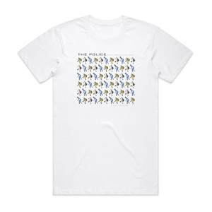 The Police Every Breath You Take The Classics Album Cover T-Shirt White The Police Every Breath You Take The Classics Album Cover T-Shirt White