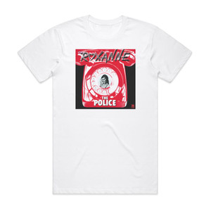 The Police Roxanne Album Cover T-Shirt White The Police Roxanne Album Cover T-Shirt White