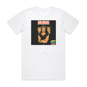 The Police Wrapped Around Your Finger Album Cover T-Shirt White The Police Wrapped Around Your Finger Album Cover T-Shirt White