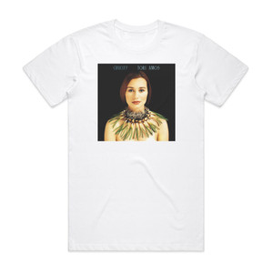 Tori Amos Crucify 1 Album Cover T-Shirt White Tori Amos Crucify 1 Album Cover T-Shirt White