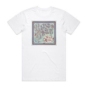 The Wild Reeds Blind And Brave Album Cover T-Shirt White