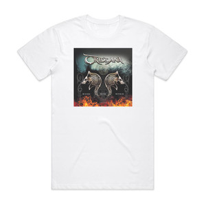 Triddana Rising From Within Album Cover T-Shirt White Triddana Rising From Within Album Cover T-Shirt White
