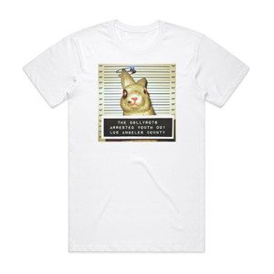 The Dollyrots Arrested Youth Album Cover T-Shirt White