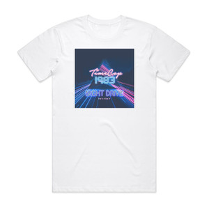 Timecop1983 Night Drive Album Cover T-Shirt White