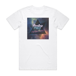 Timecop1983 Reflections Album Cover T-Shirt White Timecop1983 Reflections Album Cover T-Shirt White