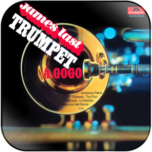 James Last Trumpet A Gogo Album Cover Sticker James Last Trumpet A Gogo Album Cover Sticker