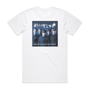 The Click Five Greetings From Imrie House Album Cover T-Shirt White The Click Five Greetings From Imrie House Album Cover T-Shirt White