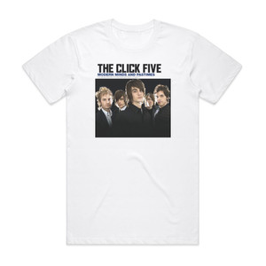 The Click Five Modern Minds And Pastimes Album Cover T-Shirt White