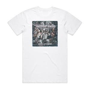 Temple Balls Whole Lotta Rosie Album Cover T-Shirt White Temple Balls Whole Lotta Rosie Album Cover T-Shirt White