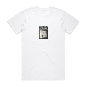 Title Fight Hyperview Album Cover T-Shirt White Title Fight Hyperview Album Cover T-Shirt White