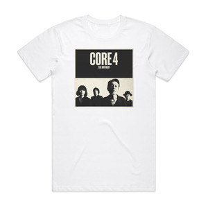 The Birthday Core 4 Album Cover T-Shirt White The Birthday Core 4 Album Cover T-Shirt White