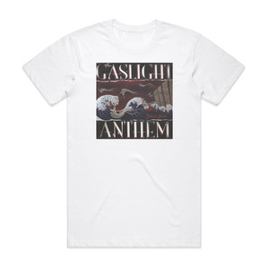 The Gaslight Anthem Sink Or Swim Album Cover T-Shirt White The Gaslight Anthem Sink Or Swim Album Cover T-Shirt White
