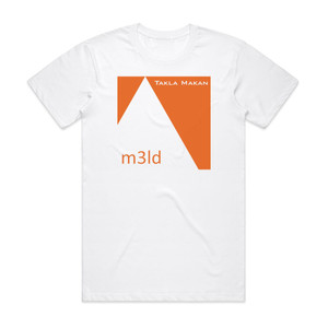 Takla Makan M3Ld Album Cover T-Shirt White