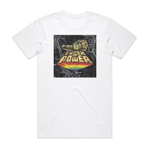 Tower of Power East Bay Grease Album Cover T-Shirt White Tower of Power East Bay Grease Album Cover T-Shirt White