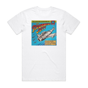 The Screaming Jets Cmon Album Cover T-Shirt White The Screaming Jets Cmon Album Cover T-Shirt White
