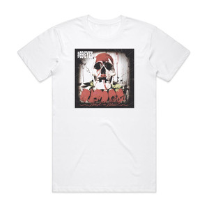 The 69 Eyes Back In Blood Album Cover T-Shirt White The 69 Eyes Back In Blood Album Cover T-Shirt White