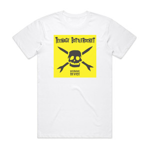 Teenage Bottlerocket Warning Device Album Cover T-Shirt White Teenage Bottlerocket Warning Device Album Cover T-Shirt White