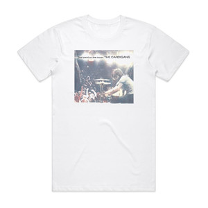 The Cardigans First Band On The Moon Album Cover T-Shirt White The Cardigans First Band On The Moon Album Cover T-Shirt White