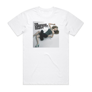 The Cardigans Super Extra Gravity 1 Album Cover T-Shirt White