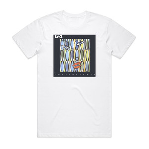 TV-2 Yndlingsbabe Album Cover T-Shirt White