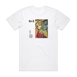 TV-2 Kys Bruden Album Cover T-Shirt White TV-2 Kys Bruden Album Cover T-Shirt White