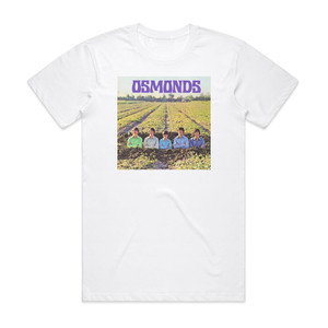 The Osmonds Osmonds Album Cover T-Shirt White