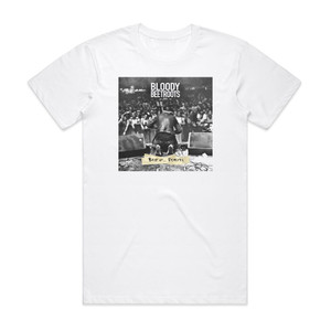 The Bloody Beetroots Best Of Remixes Album Cover T-Shirt White