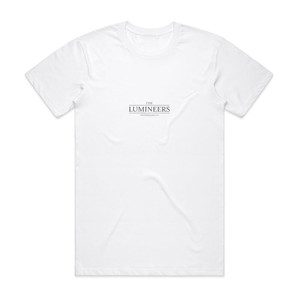 The Lumineers Tracks From The Attic Album Cover T-Shirt White