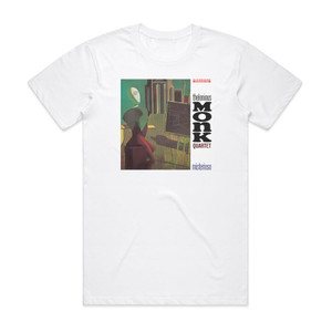 Thelonious Monk Quartet Misterioso Album Cover T-Shirt White Thelonious Monk Quartet Misterioso Album Cover T-Shirt White